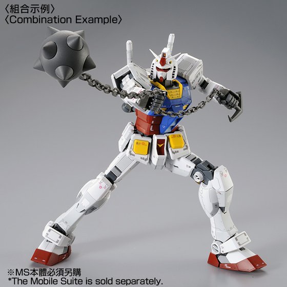 PB-MG CUSTOM SET for MG RX-78-2 GUNDAM Ver.3.0 — Kidult United 共童体
